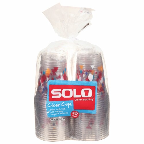 Solo® Printed Clear Cups