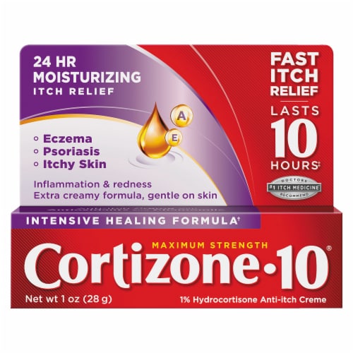 Cortizone 10 Intensive Healing Anti Itch Creme Perspective: front