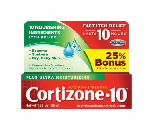 Cortizone 10 Ultra Moisturizing Maximum Strength Anti-Itch Creme Perspective: front