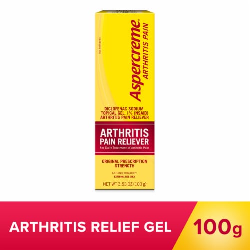 Aspercreme Arthritis Pain Reliever Diclofenac Cream Perspective: front