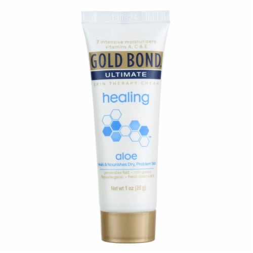 Gold Bond Healing Hydrating Lotion With Aloe Perspective: front