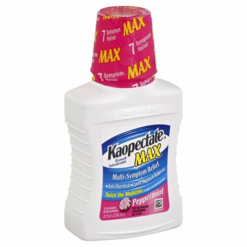 Kaopectate Extra Strength Peppermint Liquid Perspective: front