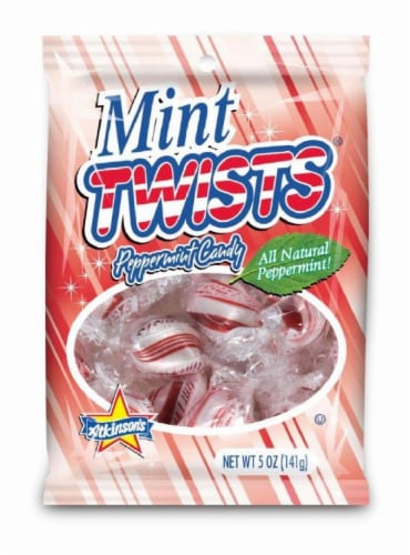 Mint Twists Peppermint Holiday Candy Perspective: front