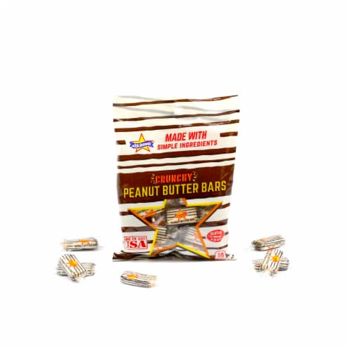 Atkinson's Crunchy Peanut Butter Bars Perspective: front
