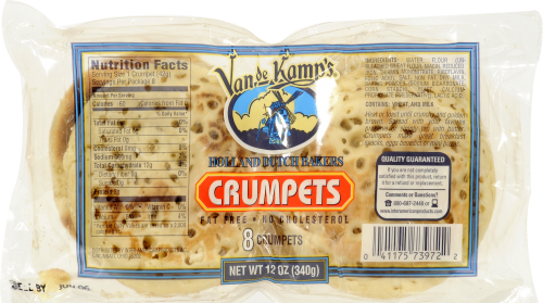 Van De Kamp's Crumpets Perspective: front