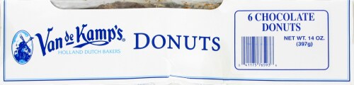 Van de Kamp's® Chocolate Enrobed Old Fashioned Donuts Perspective: front