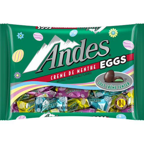 Andes® Creme De Menthe Eggs Perspective: front