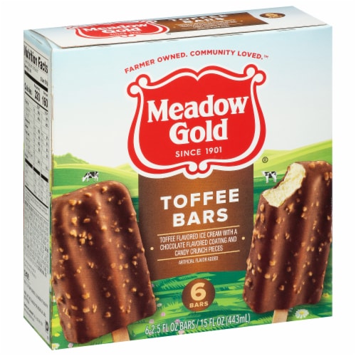 Meadow Gold® Toffee Multipack Ice Cream Bars, 15 fl oz - Baker’s