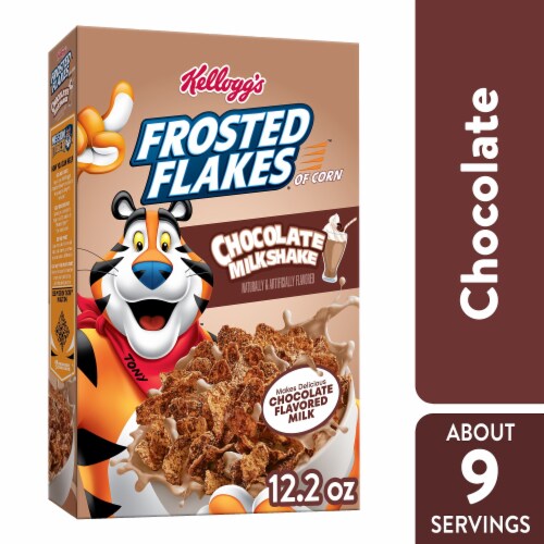 Kellogg's® Frosted Flakes Chocolate Milkshake Cereal, 12.2 oz