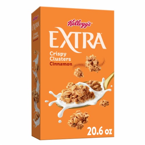 Kellogg's® Extra Cinnamon Granola Cereal Perspective: front