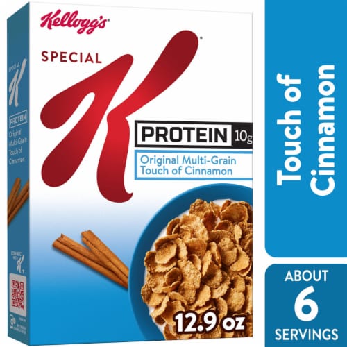 Kellogg's® Special K Protein Original Multi-Grain Touch of Cinnamon 12.9oz Cereal Perspective: front