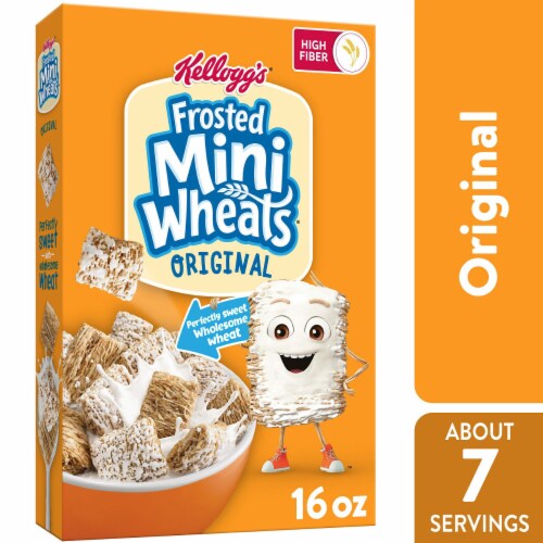 Kellogg's® Frosted Mini-Wheats Cereal Perspective: front