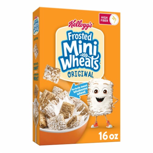 Kellogg's® Frosted Mini-Wheats Cereal Perspective: front