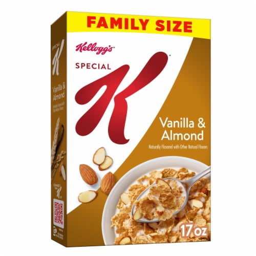 Kellogg's® Special K Vanilla and Almond Family Size Cereal Perspective: front