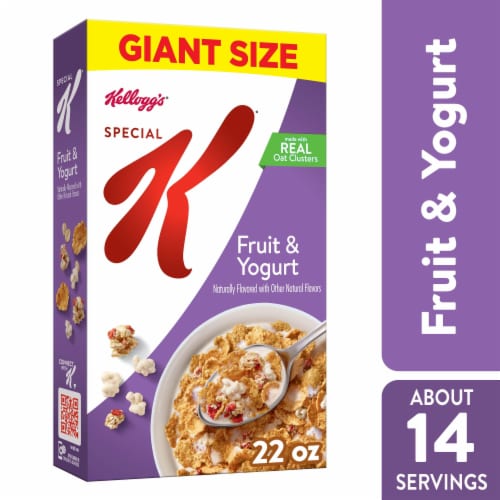 Kellogg's® Special K Fruit and Yogurt Giant Size Cereal Perspective: front