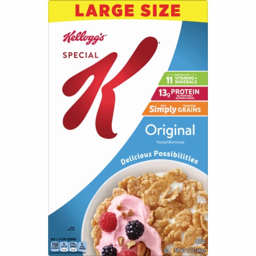 Kellogg's® Special K Original Large Size Cereal Perspective: front