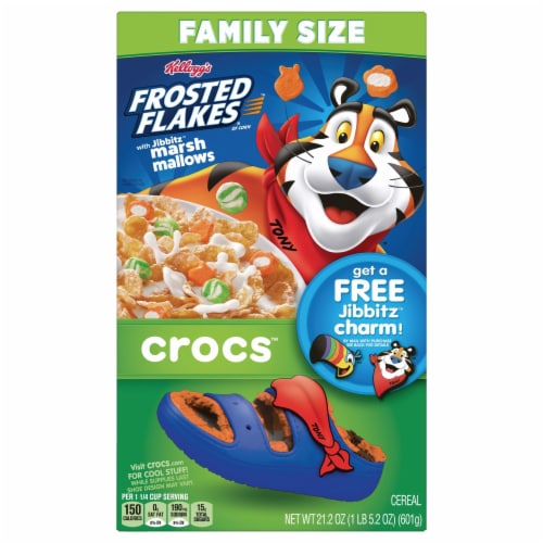 Kellogg's Frosted Flakes® Cereal Marshmallow Perspective: front