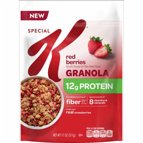 Kellogg's Special K® Cereal Red Berries Granola Perspective: front