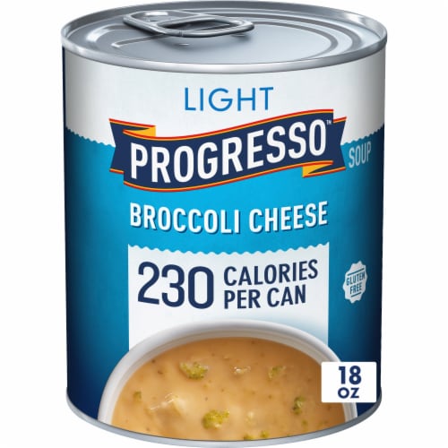 Progresso Light Broccoli Cheese Canned Soup Perspective: front