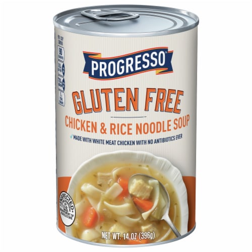 Progresso Gluten Free Chicken & Rice Noodle Soup, 14 oz - Kroger