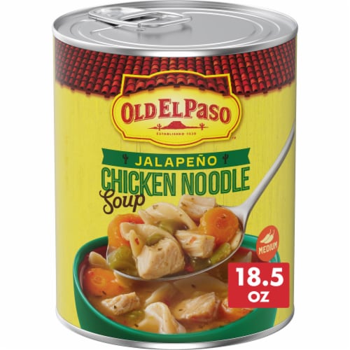 Old El Paso Jalapeno Chicken Noodle Soup Perspective: front