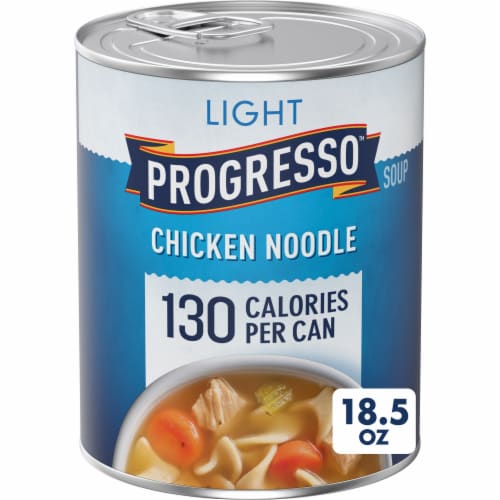 Progresso Light Chicken Noodle Soup Perspective: front