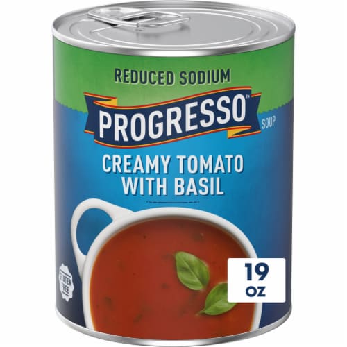 Progresso Reduced Sodium Creamy Tomato With Basil Soup