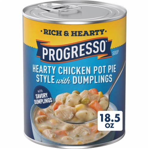 Progresso Hearty Chicken Pot Pie Style with Dumplings Canned Soup