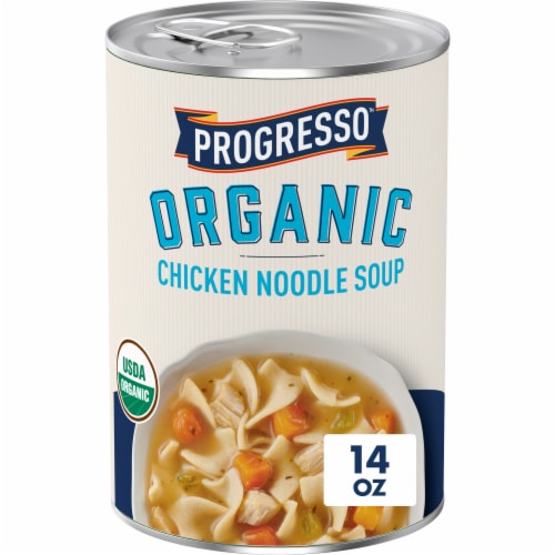 Progresso Organic Canned Soup Chicken Noodle Soup, 14 oz - Kroger