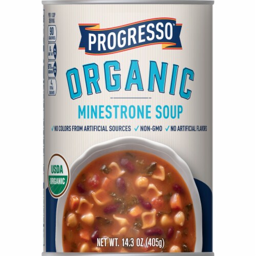 Progresso Organic Minestrone Soup, 14.3 oz - King Soopers