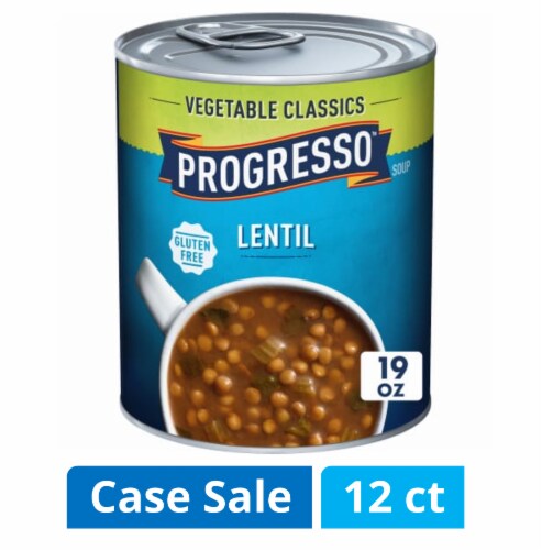 Progresso™ Vegetable Classics Lentil Canned Soup Perspective: front