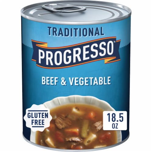 Progresso™ Traditional Gluten Free Beef & Vegetable Soup Perspective: front