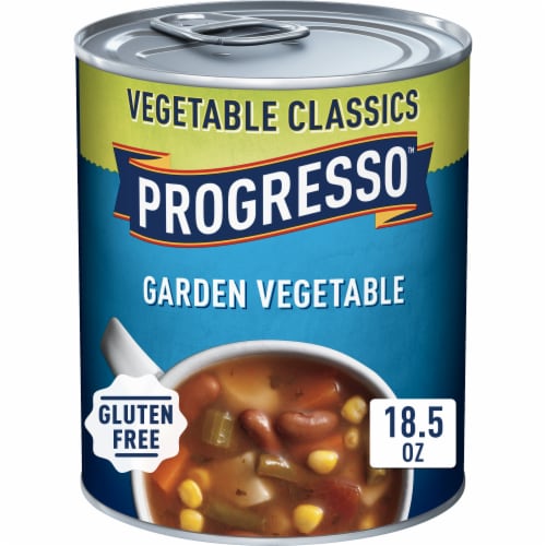 Progresso Vegetable Classics Garden Vegetable Canned Soup Perspective: front