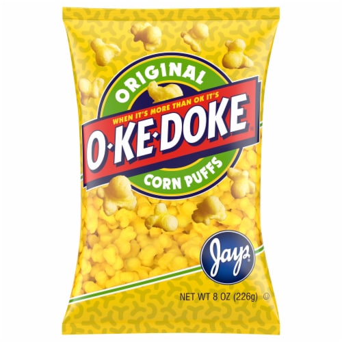 O-Ke-Doke Corn Puffs Perspective: front