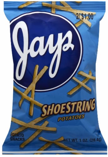 Jays Shoestring Potato Snacks Perspective: front