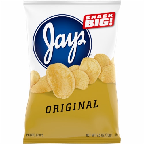 Jays Snack Big Original Potato Chips 2.5 oz Kroger
