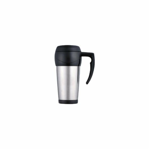 Thermos 16 oz. Stainless Steel Foam Insulated Travel Mug Perspective: front