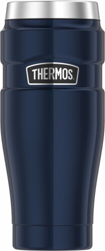 Thermos Stainless Steel King Travel Tumbler, 16 oz, Midnight Blue