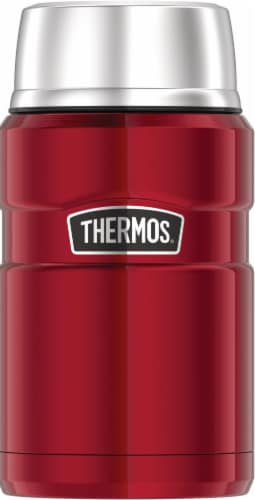 Thermos Stainless Steel Food Jar – Cranberry Perspective: front