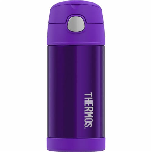 Thermos Vacuum Insulated Bottle with Straw