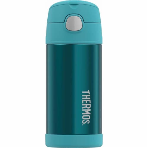 Thermos Stainless Steel Vacuum Insulated Straw Bottle - Teal Perspective: front