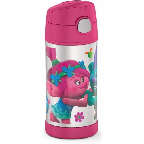 THERMOS 12 oz. Kid's Funtainer Vacuum Insulated Stainless Steel Water  Bottle