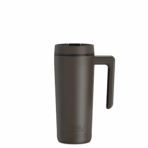 Thermos Stainless Steel Mug - Espresso Black Perspective: front