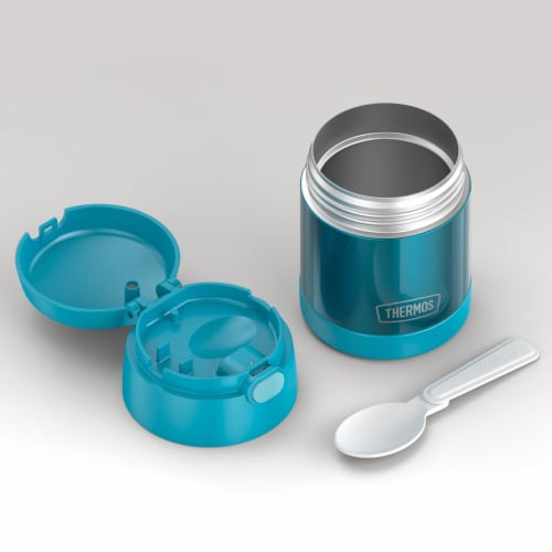 Thermos® FUNtainer® Stainless Steel Food Jar - Teal Perspective: front