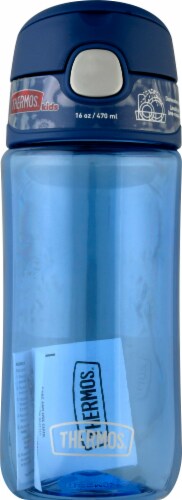 Thermos Plastic Spout Lid Hydration Bottle - Blueberry Perspective: front