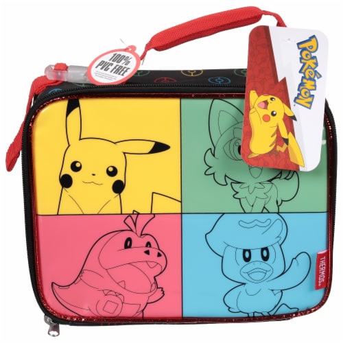 Thermos Pokemon Lunch Box Perspective: front