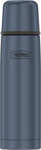 Thermos® Stainless Steel Insulated Bottle - Matte Slate Perspective: front