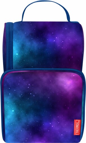 Thermos Kids Dual Lunch Box, Galaxy Teal