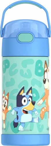 Thermos® FUNtainer® Bottle With Straw - Bluey Perspective: front