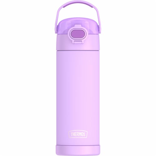 Thermos® Funtainer Bottle w Straw - Purple Perspective: front